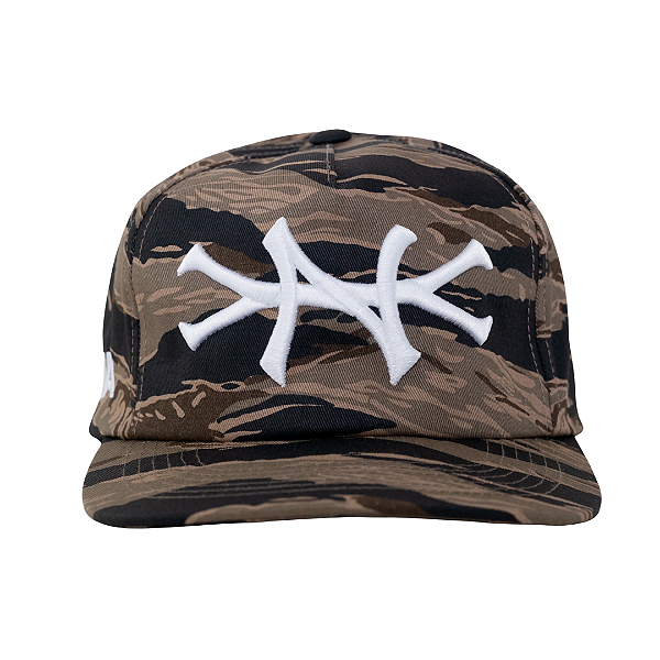 OMA DESIGN STUDIOS - Boné NY Side "Tiger Camo" -NOVO-
