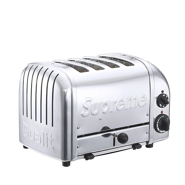 SUPREME x DUALIT -Torradeira 4-Slice "Prata" -NOVO-