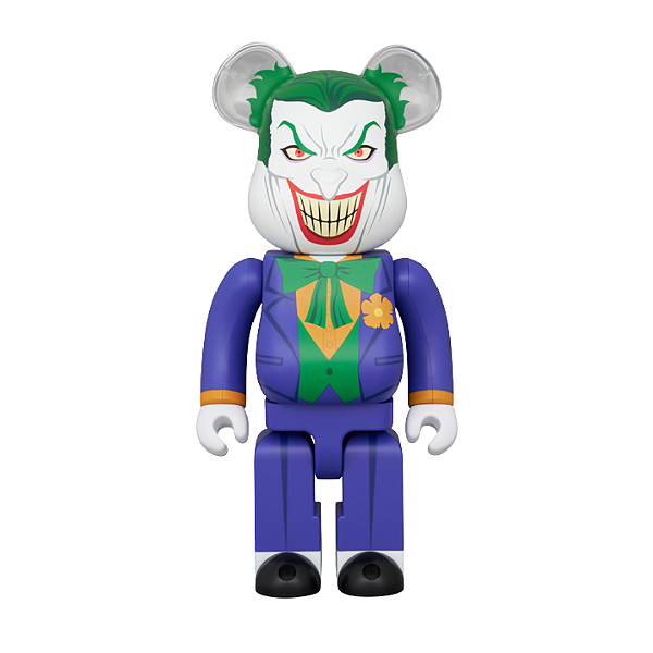 MEDICOM TOY - Boneco Bearbrick 400% Batman Hush "The Joker" -NOVO-