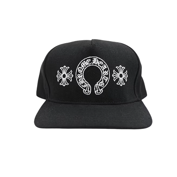 CHROME HEARTS - Boné Horseshoe "Preto" -NOVO-