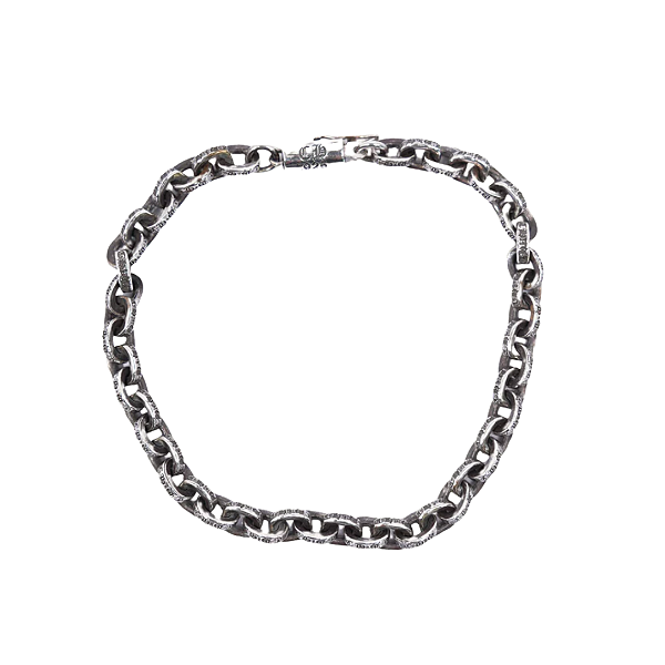 CHROME HEARTS - Pulseira Paper Chain 1999 "Prata 925" -NOVO-