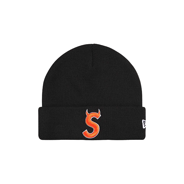 SUPREME x NEW ERA - Touca Devil S Logo "Preto" -NOVO-