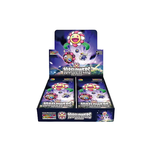 TAKASHI MURAKAMI x KAIKAI KIKI CO. - 108 Flowers Revised Box (English) -NOVO-