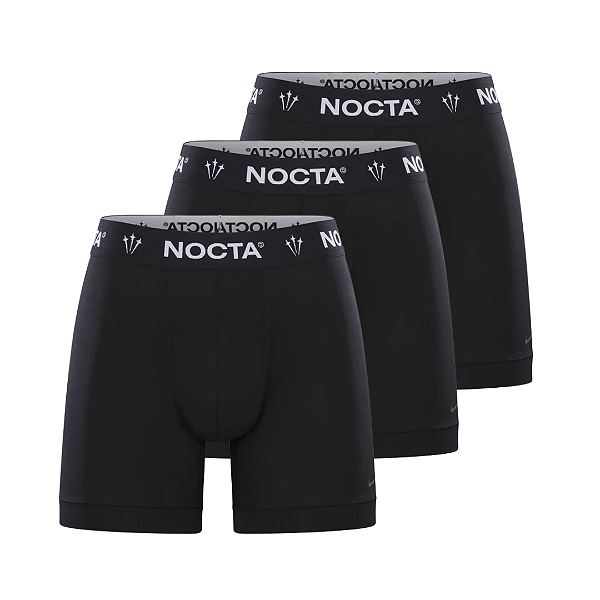 NIKE x NOCTA - Pack C/3 Cuecas "Preto" -NOVO-