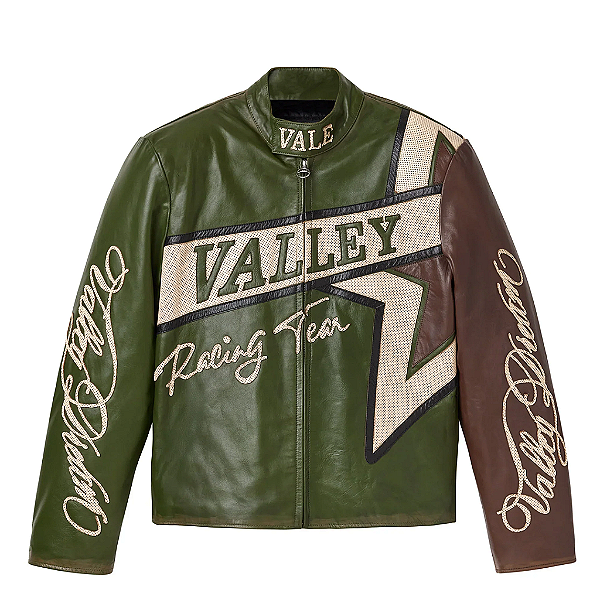 VALE LIVES FOREVER - Jaqueta British Motocroxxx "Verde" -NOVO-
