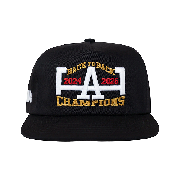 OMA DESIGN STUDIOS - Boné LA Back To Back Champions "Preto" -NOVO-