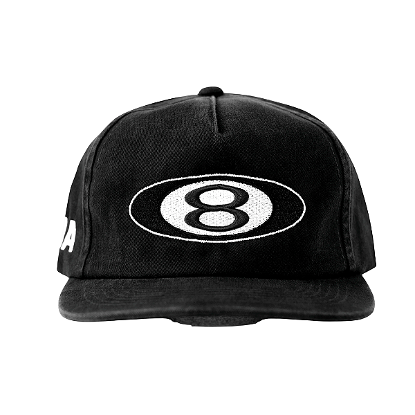 OMA DESIGN STUDIOS - Boné 8 Ball "Preto Estonado" -NOVO-