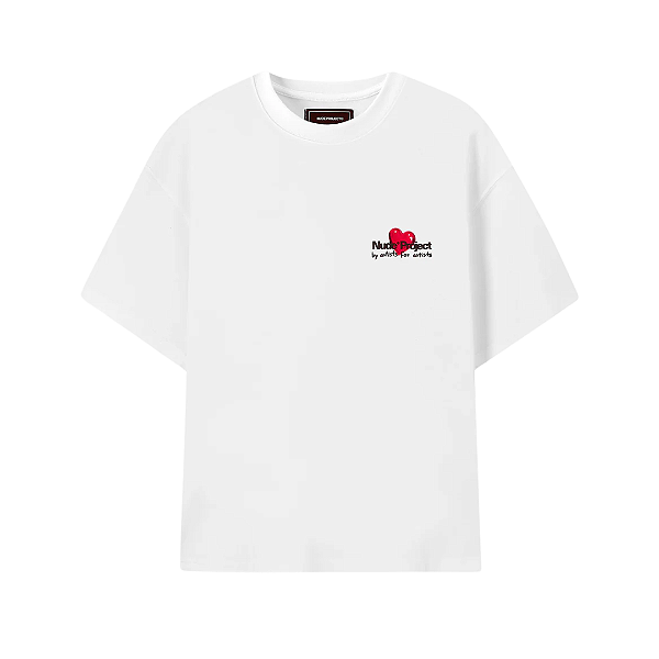 NUDE PROJECT - Camiseta Juice Cherry "Branco" -NOVO-