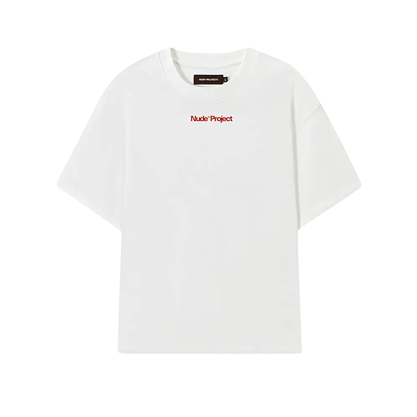 NUDE PROJECT - Camiseta 9-5 "Branco" -NOVO-