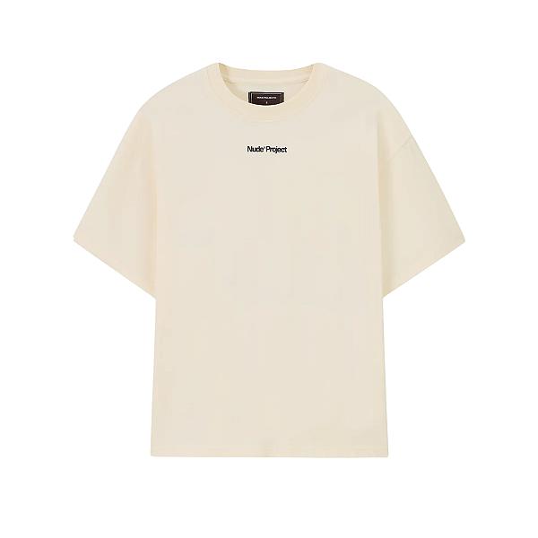 NUDE PROJECT - Camiseta Upshift "Creme" -NOVO-
