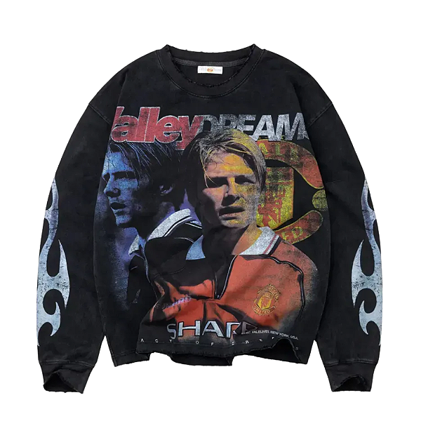 VALE LIVES FOREVER - Camiseta Manga Longa Goat "Preto" -NOVO-