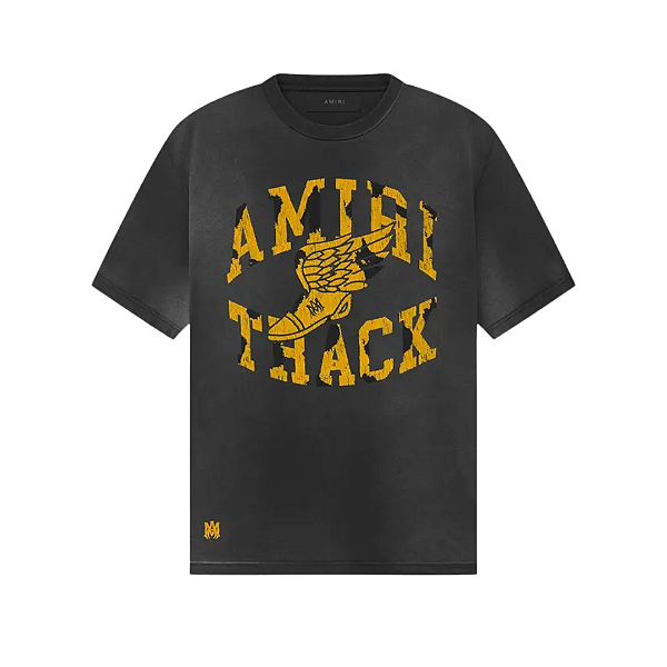 AMIRI - Camiseta Track "Preto" -NOVO-