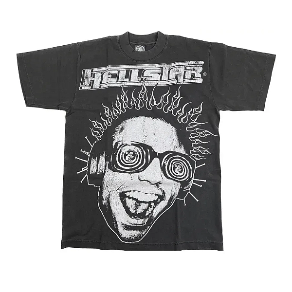 HELLSTAR - CAMISETA FACE "PRETO" -NOVO-