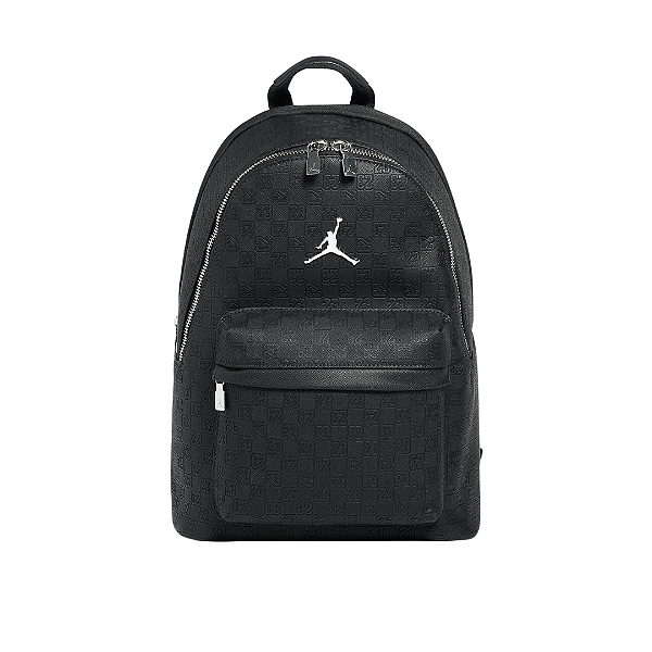 JORDAN - Mochila Monogram "Preto/Prata" -NOVO-