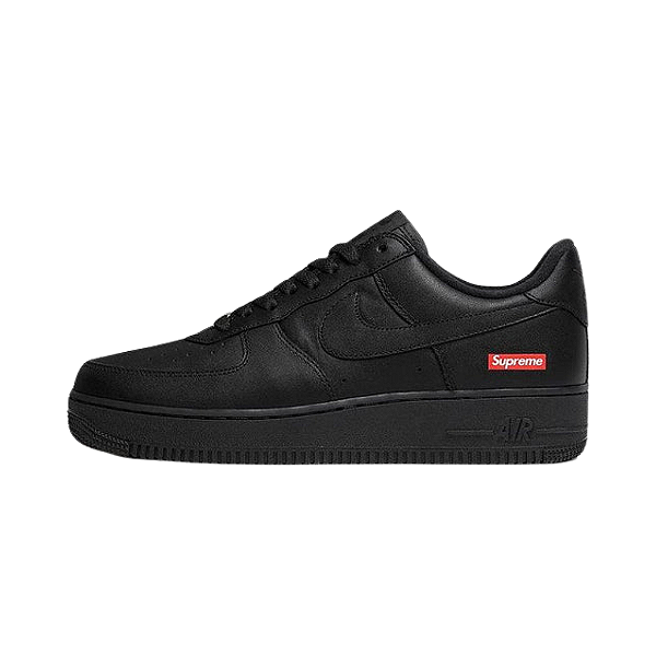 PRÉ-VENDA: NIKE x SUPREME - Air Force 1 Low "Black" -NOVO-
