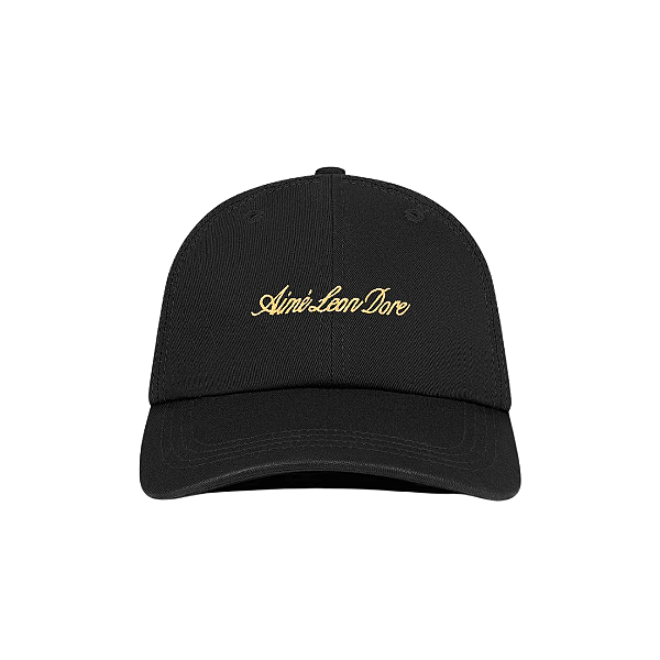 AIMÉ LEON DORE - Boné Washed Script "Preto" -NOVO-