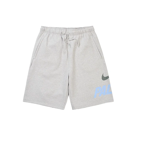 PALACE x NIKE - Bermuda De Moletom "Cinza" -NOVO-