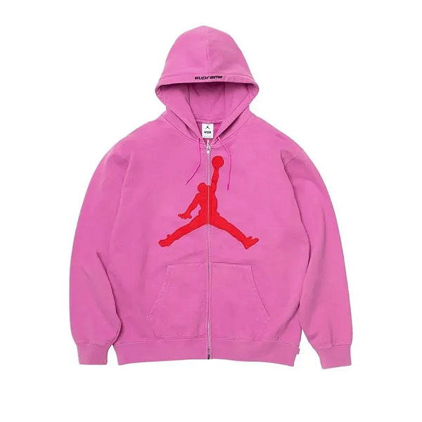 SUPREME x JORDAN - Moletom SS26 "Rosa" -NOVO-