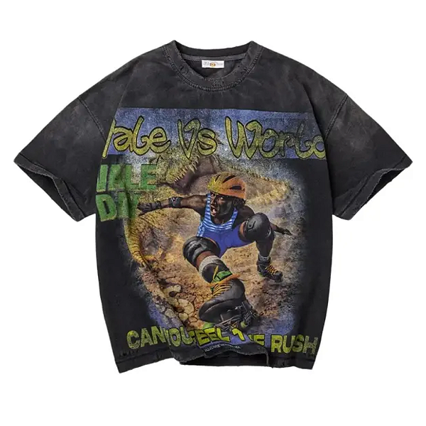 VALE LIVES FOREVER - CAMISETA RUSH "PRETO" -NOVO-