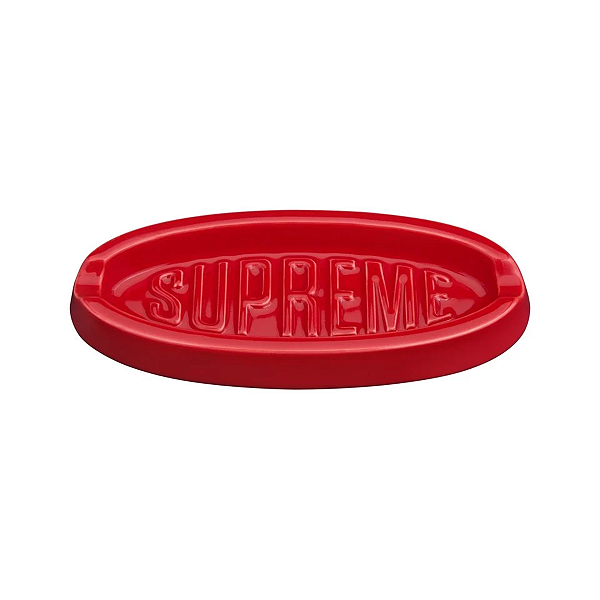 SUPREME - Cinzeiro Oval "Vermelho" -NOVO-