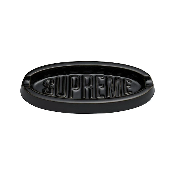 SUPREME - Cinzeiro Oval "Preto" -NOVO-