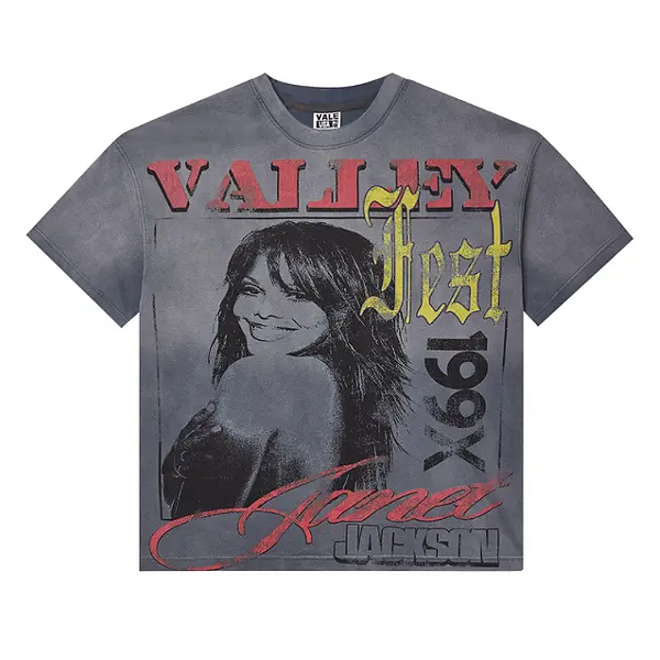VALE LIVES FOREVER - Camiseta 199X Fest "Cinza" -NOVO-