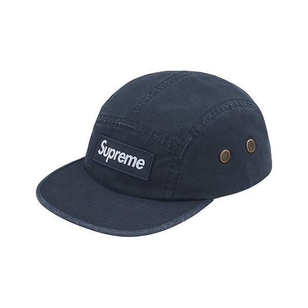 SUPREME - Boné Military Camp SS26 "Azul Escuro" -NOVO-