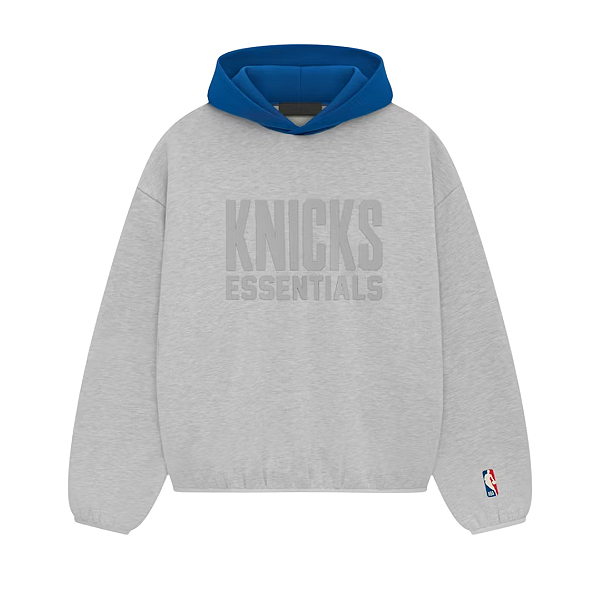 FEAR OF GOD x NBA - Moletom Essentials Knicks "Light Heather" -NOVO-