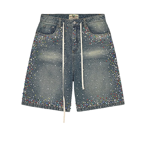 VALE LIVES FOREVER - Bermuda Rainstorm V2 Jorts "Denim" -NOVO-