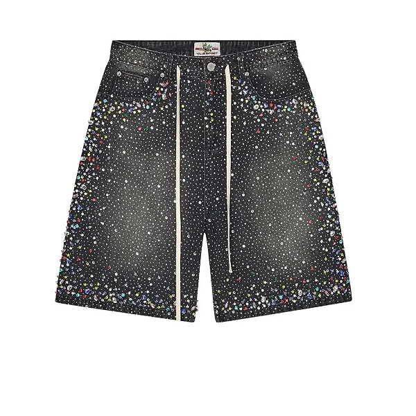 VALE LIVES FOREVER - Bermuda Rainstorm V2 Jorts "Denim" -NOVO-