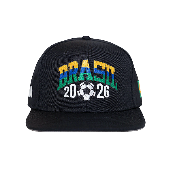 OMA DESIGN STUDIOS - Boné Brasil Retro WC Curved Brim "Preto" -NOVO-