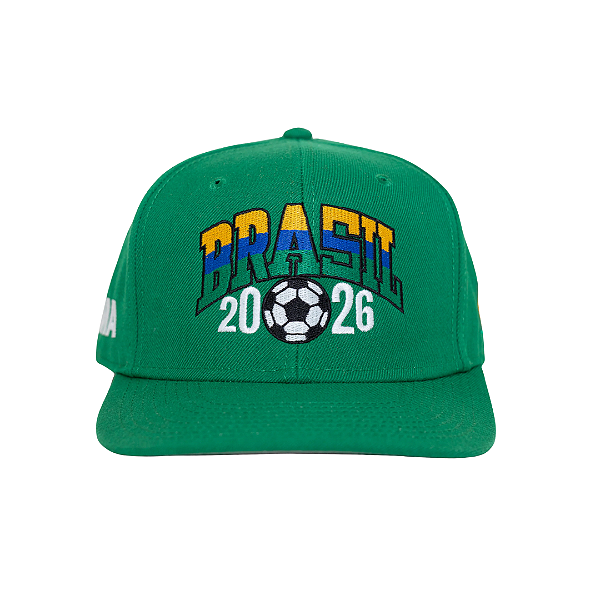OMA DESIGN STUDIOS - Boné Brasil Retro WC Curved Brim "Verde" -NOVO-