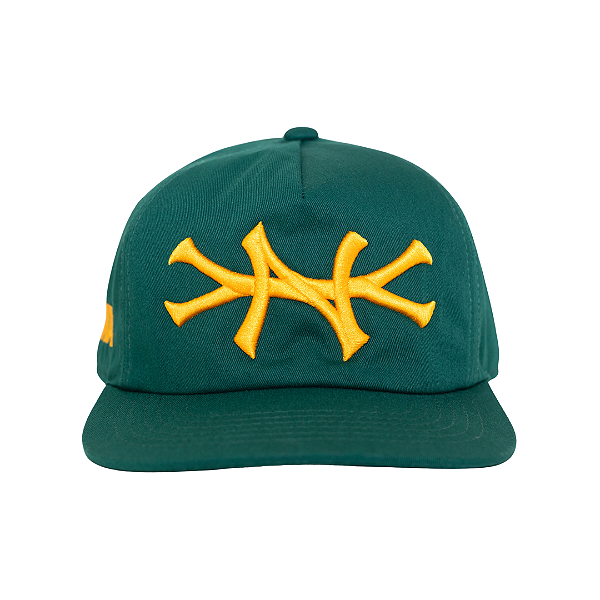 OMA DESIGN STUDIOS - Boné NYNY Side Brasil "Verde/Amarelo" -NOVO-
