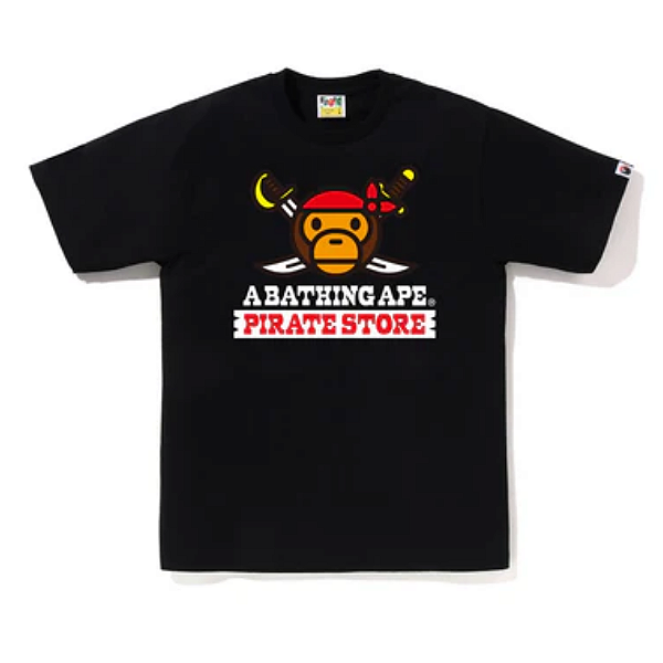 BAPE - Camiseta Baby Milo Pirate "Preto" -NOVO-