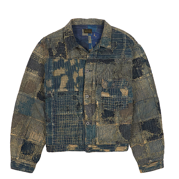 KAPITAL - Jaqueta Boro Denim "Indigo" -NOVO-