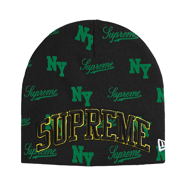 SUPREME x NEW ERA - Touca Monogram "Preto" -NOVO-