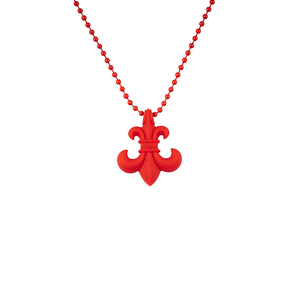 CHROME HEARTS - Colar BS Fleur Pendant "Vermelho" -NOVO-