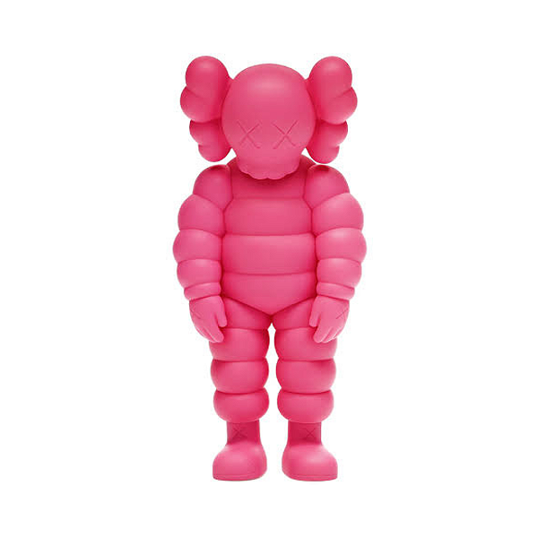 PRÉ VENDA - KAWS - Boneco What Party Figure "Rosa" -NOVO-