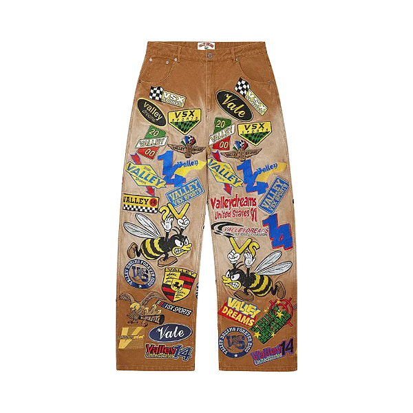 VALE LIVES FOREVER - Calça Passport "Marrom" -NOVO-