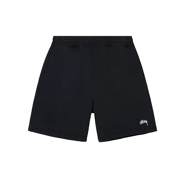 STUSSY- Bermuda Overdyed Stock Logo "Preto" -NOVO-