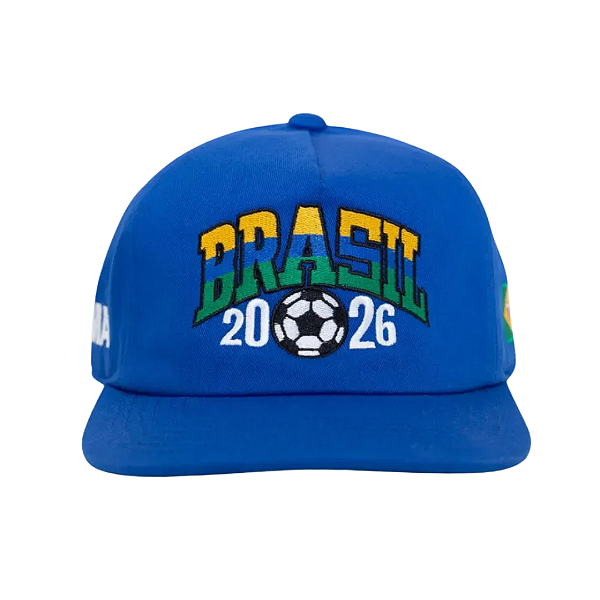 OMA DESIGN STUDIOS - Boné Brasil Retro WC 2026 "Azul" -NOVO-