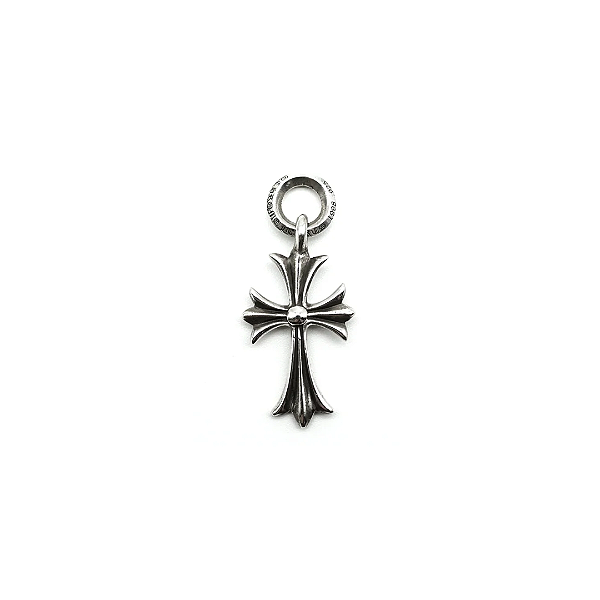 CHROME HEARTS – Pingente Tiny Cross "Prata 925" -VINTAGE-