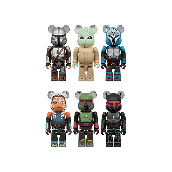 MEDICOM TOY x DISNEY - Boneco Bearbrick Chase Star Wars Series 2 Blind Box -NOVO-