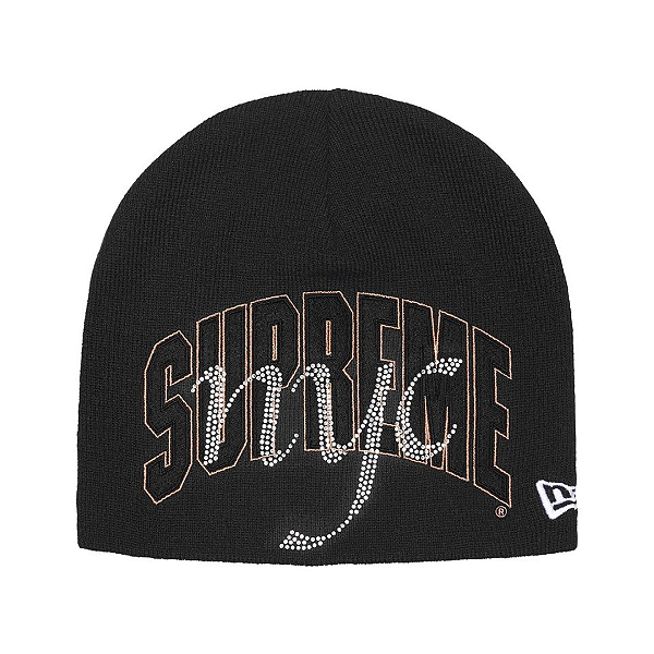 SUPREME x NEW ERA - Touca Rhinestone "Preto" -NOVO-