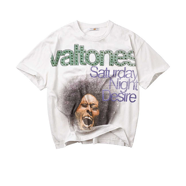 VALE LIVES FOREVER - Camiseta Saturday Bling "Branco" -NOVO-