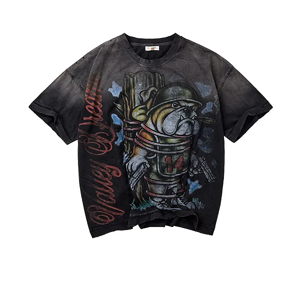 VALE LIVES FOREVER - Camiseta Dog Of War "Preto" -NOVO-