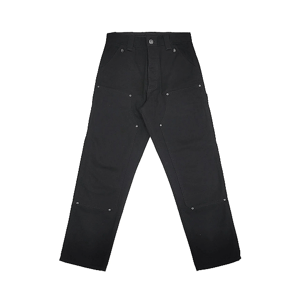 CHROME HEARTS - Calça Carpenter Double Knee "Preto" -NOVO-