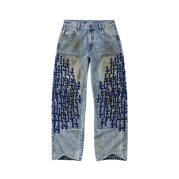 VALE LIVES FOREVER - Calça Jeans Shipyard Painters "Indigo" -NOVO-
