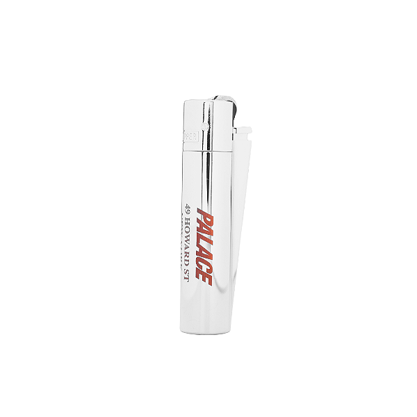 PALACE - Isqueiro Metal Clipper NY Exclusive "Cromado" -NOVO-