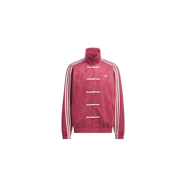 PRÉ VENDA - Adidas - Jaqueta CTT Chinese Track Top 3.1 Gender Neutral "Collegiate Burgundy" - NOVO-
